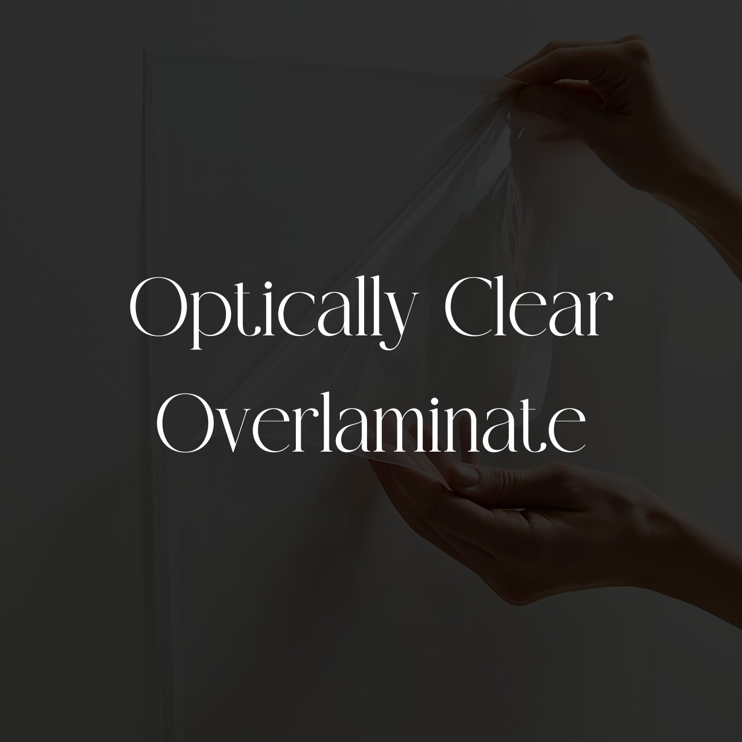 Optically Clear Overlaminate