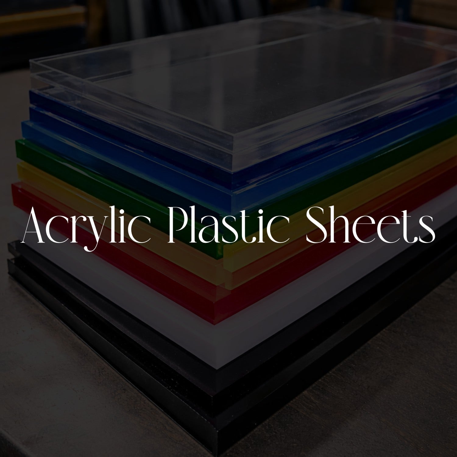 Acrylic Plastic Sheets - SFPlasticSignSupply