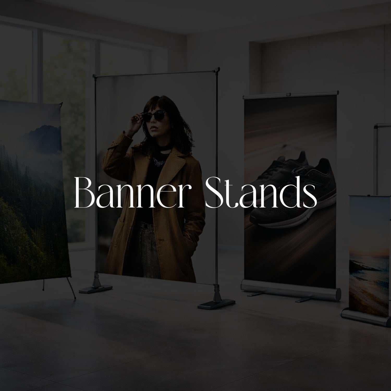 Banner Stands - SFPlasticSignSupply