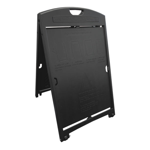 24"X36" BLACK METROPOLITAN A-FRAME