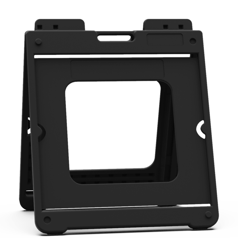 Plasticade Simpo Square A-Frame 20 x 20 Black