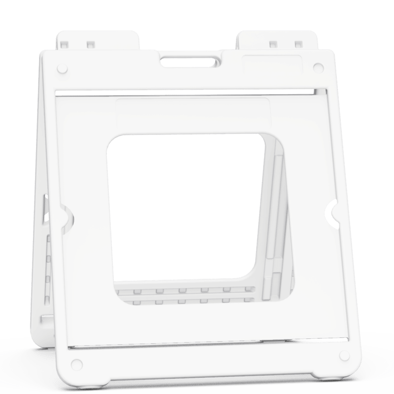 Plasticade Simpo Square A-Frame 20 x 20 White