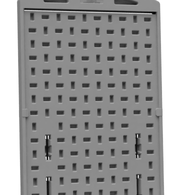 Plasticade Windsign Small A-Frame W Quick-Change Frame 22 x 28 Grey
