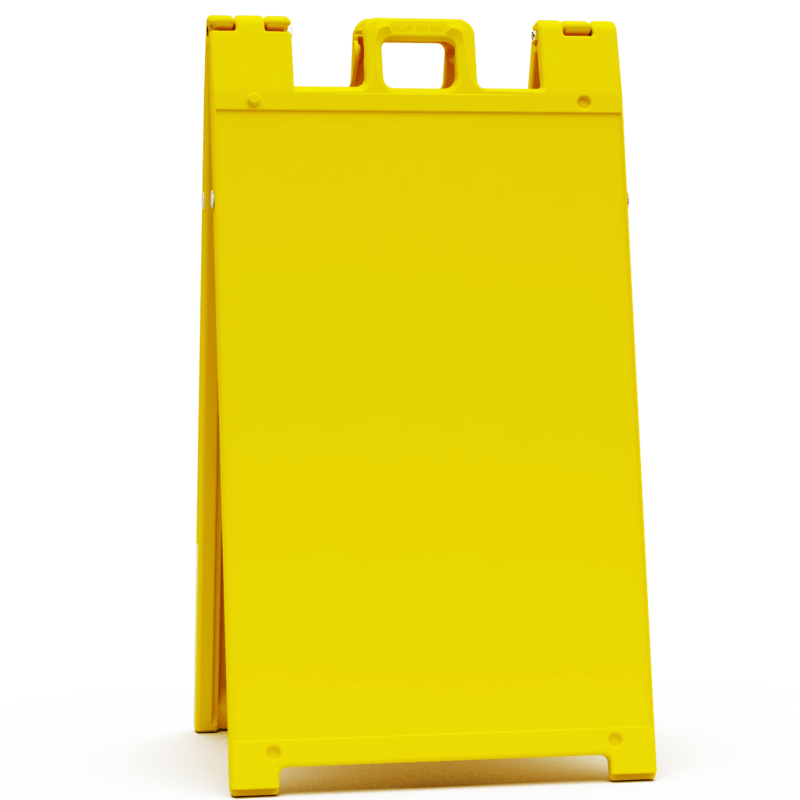 Plasticade Signicade A-Frame 24 x 36 Yellow