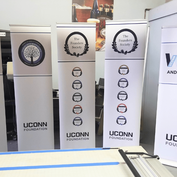 36X98 Roll-Up 9 mil White Luster With Grey Back Petpvc