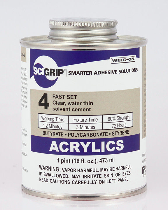 Scigrip Weld-On #4 Adhesive 