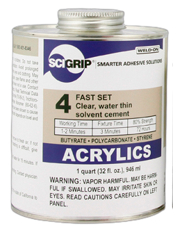 Scigrip Weld-On #4 Adhesive 