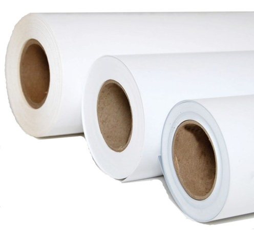 36"X100' SO490 GREY BACK ROLL-UP 8MIL MATTE BANNER