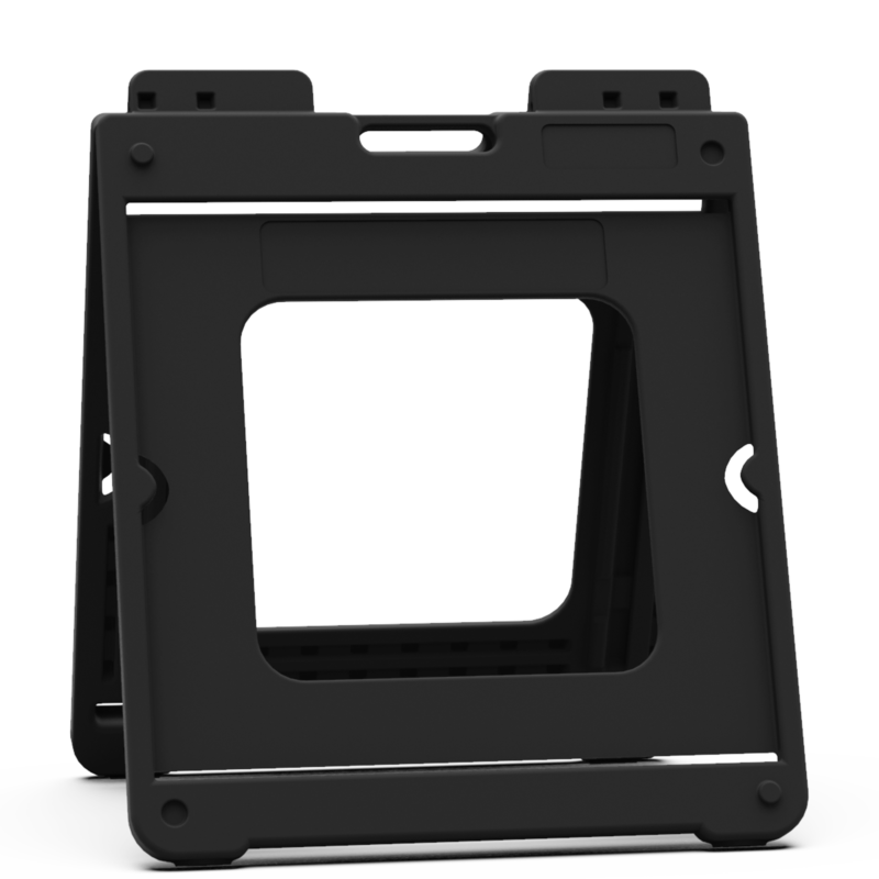 20"X20" BLACK SIMPO SQUARE A-FRAME