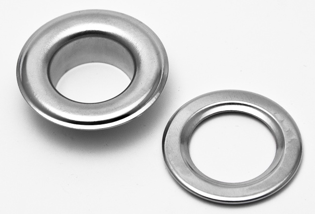 #2 NICKEL GROMMET 500 PAIRS PER BOX SELF PIERCING