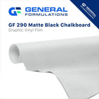 GFC290General formulation 290 ChalkMark™ 5.0 mil - Matte Black Chalkboard Vinyl