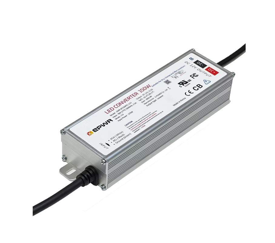 Led Power Supply 150Watt/12/24V IP68