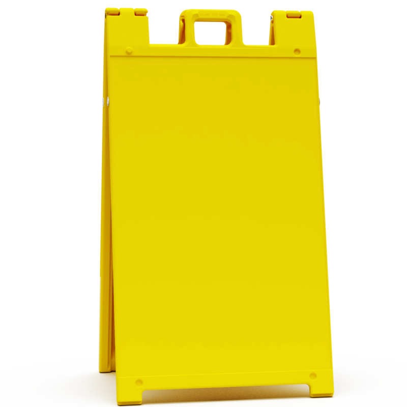 24"X36” YELLOW SIGNICADE A-FRAME