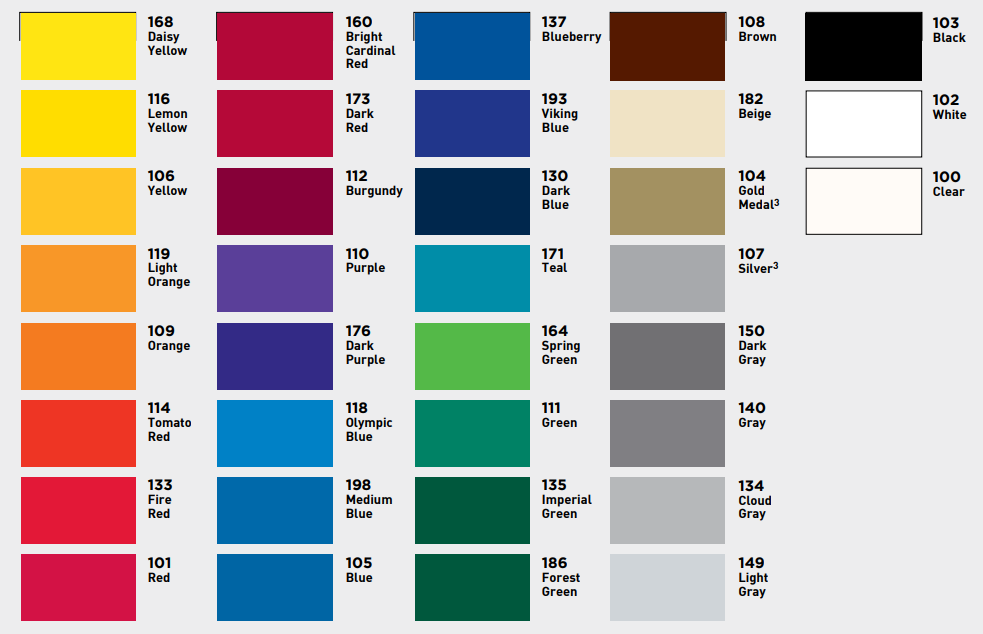 Arlon 5000 High Gloss Calendered Vinyl Film (50 Yards Roll)