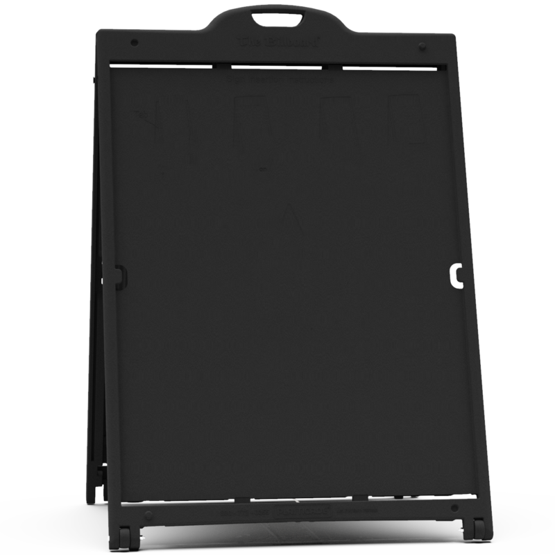 36"X48" BLACK BILLBOARD A-FRAME