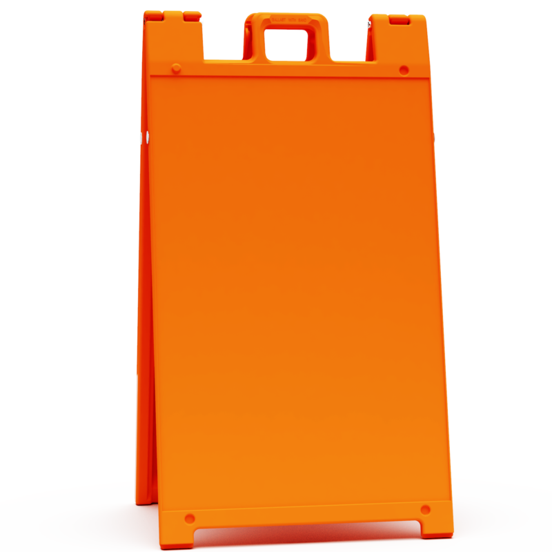 24"X36” ORANGE SIGNICADE A-FRAME