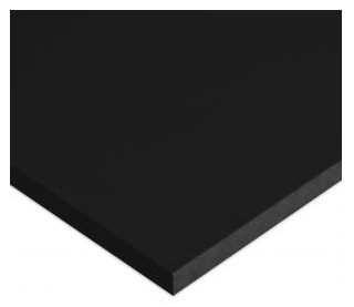 .030"X48.5"X96.5" BLACK HIGH IMPACT POLYSTYRENE