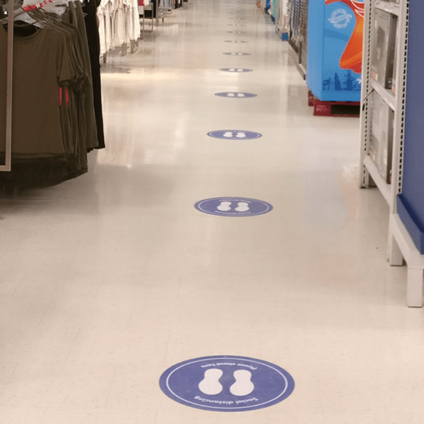 General Formulations GF 212 Traffic Graffic Matte White Carpet Advertising Vinyl