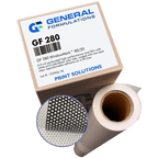 General Formulations GF 280 WindowMark Matte White Perforated 80/20 Window Film
