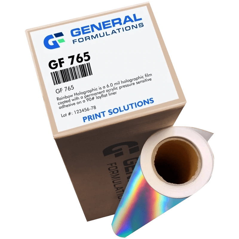 General Formulations GF 765 Rainbow Holographic Film