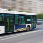 General Formulations® GFC209 MetroMark® Outfront & JCDecaux Approved 3.5 - mil Matte White Opaque Transit Vinyl - SFPlastics&sSignSupply
