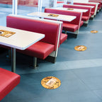 General Formulations® GFC213 Traffic Graffic® UL 3.75 - mil Embossed Clear Polypropylene Floor Laminate - SFPlastics&sSignSupply