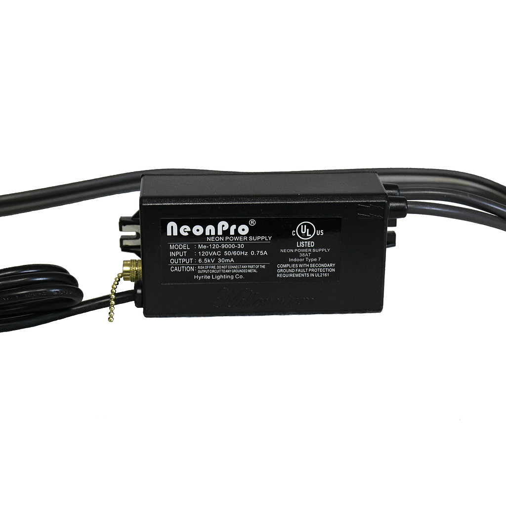 ME-9000-30 Electronic Neon Transformer 6.5KV