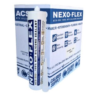Xb250 Clear Silicone 10.1 oz Cartridge - 24 Per Case